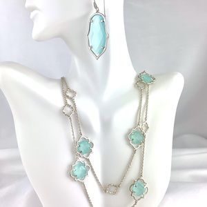Stella and Dot Amala necklace and earrings set